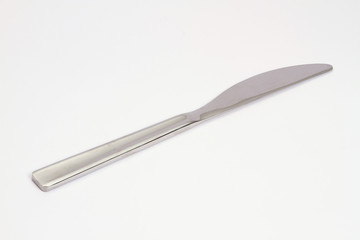 Knife on white