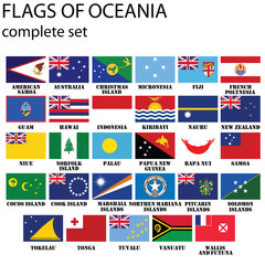 Flags of Oceania