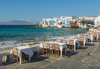 Little Venice, Mykonos Island, Greece