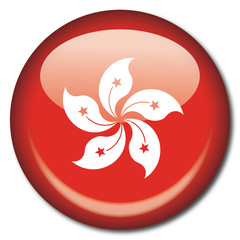 Chapa bandera Hong Kong