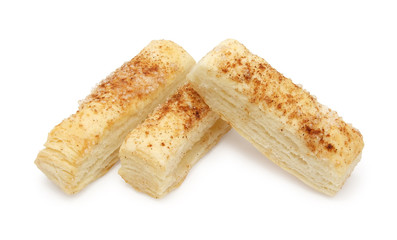 Puff pastry with cinnamon
