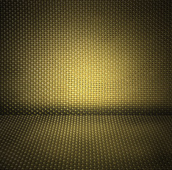 yellow wicker textured background