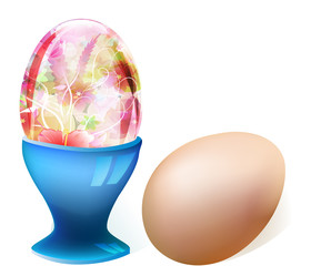 décoration des oeufs de Pâques