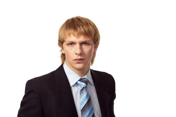 Portrait of young businessman