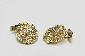 Goldenen Manschettenknöpfe
