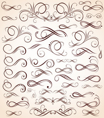 Set of design elements