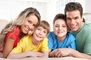 Obraz premium Happy family