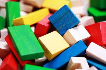 wooden blocks