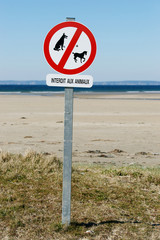 interdit aux animaux