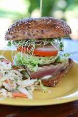 Ahi Tuna Burger