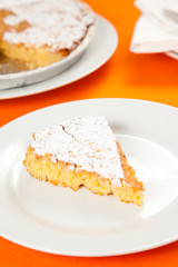 almond cake from santiago of compostela