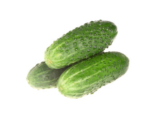 Fresh cucumbers