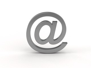 3d email symbol,rendering