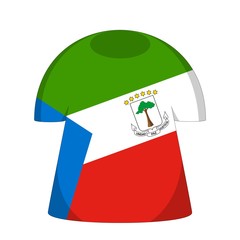 maillot guinée équatoriale drapeau equatorial guinea flag