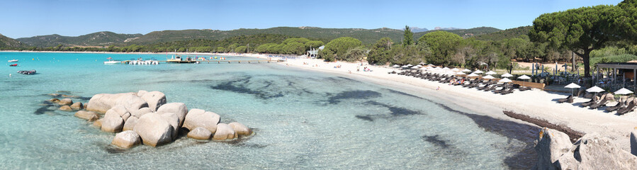 Strand von Palombaggia auf Korsika