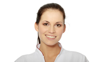 Young female doctor or nurse