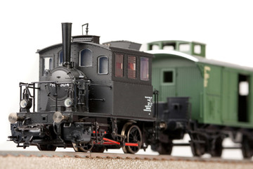 Fototapeta na wymiar Locomotive Closeup
