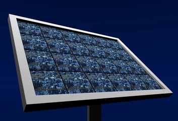 Fotobehang solar_panels_bg.jpg © pixeltrap
