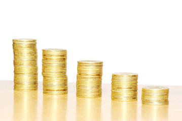 towers of coins