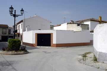 Fototapeta na wymiar casa en la localidad de Peligros (Granada)