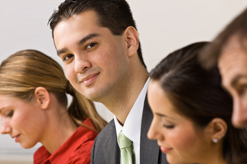 Business people in meeting