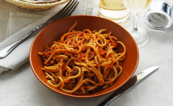 Pasta al rag&ugrave;
