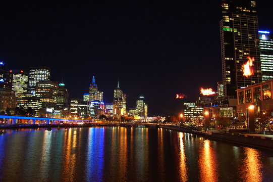 Melbourne - Yara River And Casino Fire