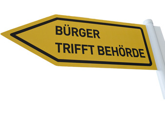 Bürger trifft Behörde