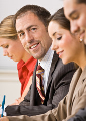 Business people in meeting