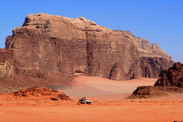 Desert Wadi Rum Jordanie
