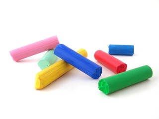 colorful pastels crayons