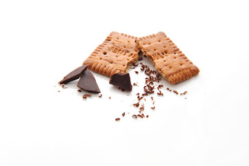 Petit beurre aux pépites de chocolat