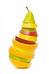 frutas mezcladas