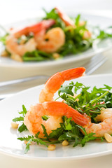 shrimps salad
