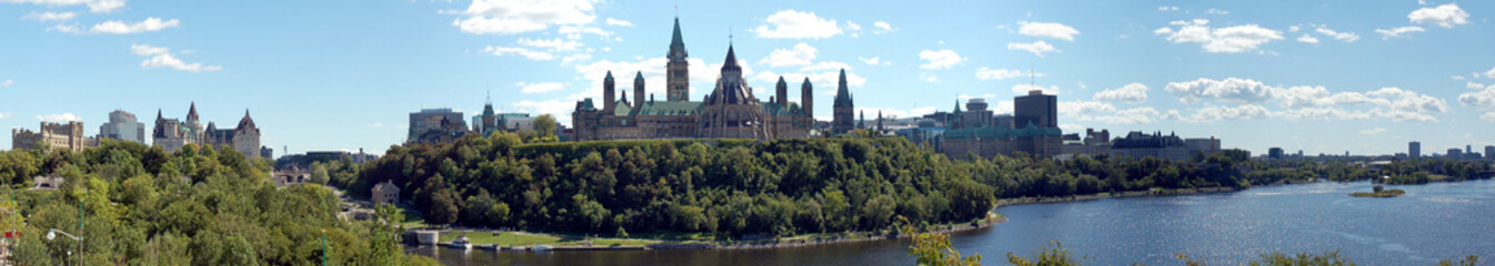 Obraz premium Ottawa - Parliament Hill - Panorama