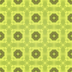 green vintage wallpaper