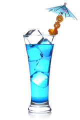 Blue Curacao cocktail