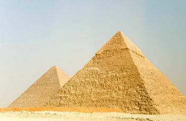 Fototapeta na wymiar the pyramids of Giza, Egypt