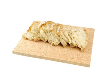 Slices of homemade cantle bread