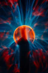 Detail on plasma ball © B4Step