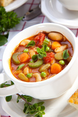 Minestrone soup