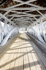 Groveton Covered Bridge (1852), New Hampshire, USA