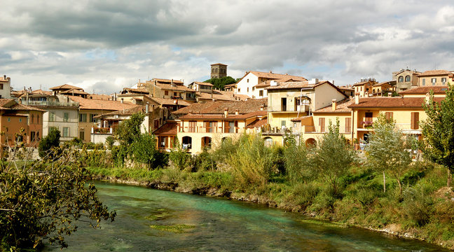 Rieti, italian town