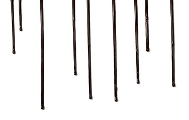 chocolate syrup leaking liquid sweet food