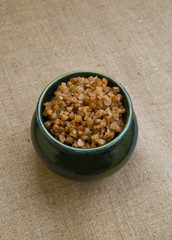 Boiled buckwheat