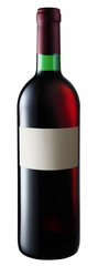 Red wine bottle