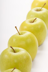 green apples