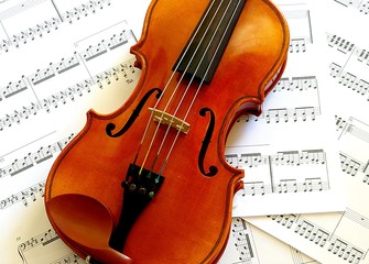 violon et partitions