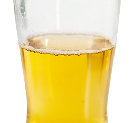 Beer glass without foam
