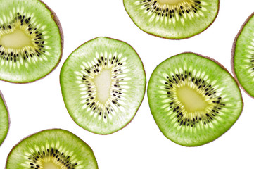 Fototapeta premium Kiwi rondelle
